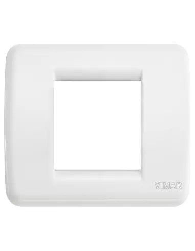 Vimar 17093.01 Idea Rondò Placa 1/2 Módulos Blanco